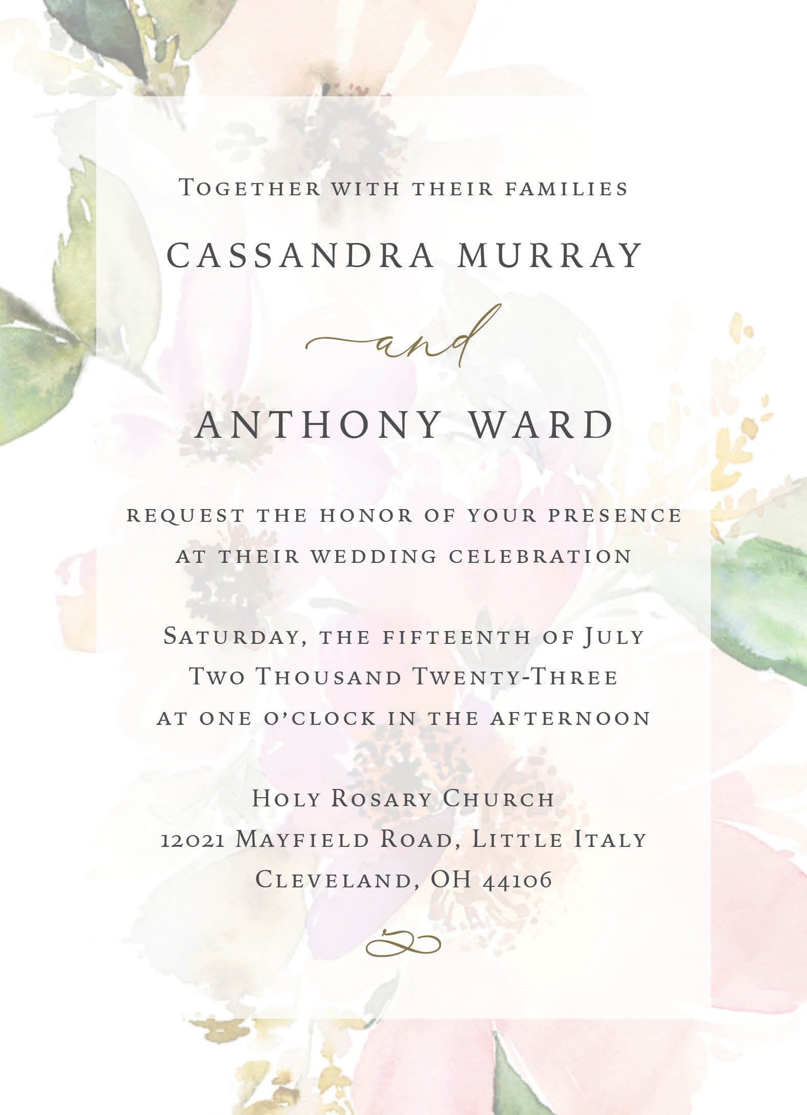 Custom wedding invitation |Jane Osler Photography + Creative